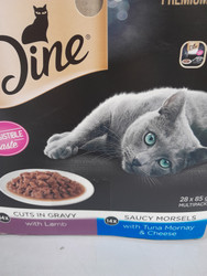 Dine Cat Food Variety Pack 28 x 85g | Fairdinks