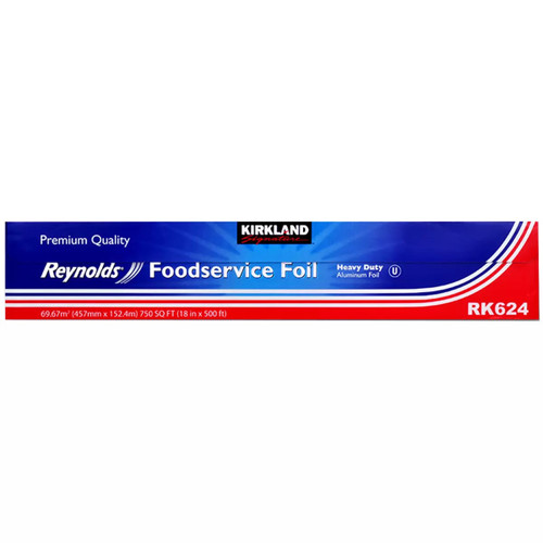 Kirkland Signature Heavy Duty Foil Roll 45cm x 150cm | Fairdinks