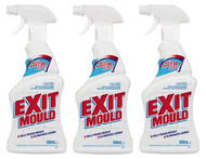 Exit Mould Bathroom Cleaner 3 x 500ml | Fairdinks