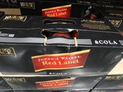 Johnnie Walker & Cola 10 x 375ml Cans | Fairdinks