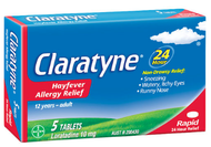 Claratyne Allergy Relief Tablets 5 Pack | Fairdinks