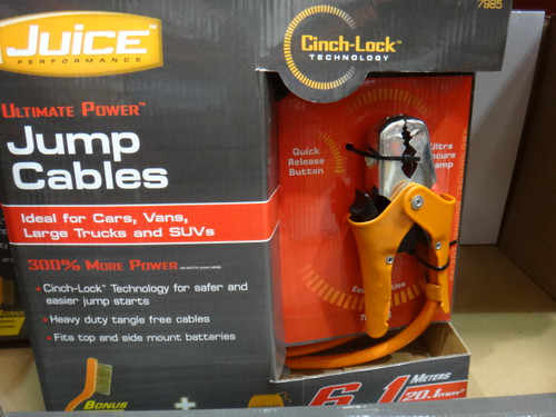 Juice Performance Booster Cables 6.1M Long - 1 | Fairdinks