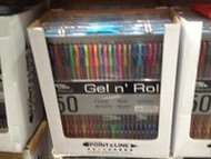 Gel Ink Pens With Metal Case 50 Pack | Fairdinks