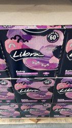 Libra Extra Goodnights Pads With Wings 60 Count | Fairdinks