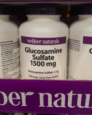 Webber Naturals Glucosamine Sulphate 1500mg 180 Count | Fairdinks
