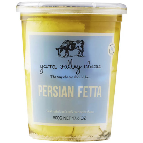 Yarra Valley Dairy Persian Fetta 500G Australia | Fairdinks