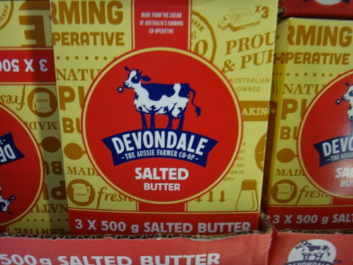 Devondale Salted Butter Blocks 3 x 500G | Fairdinks