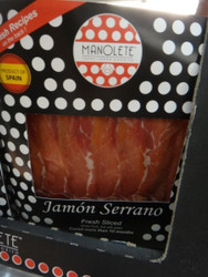 Manolete Sliced Jamon Serrano 2x150G | Fairdinks