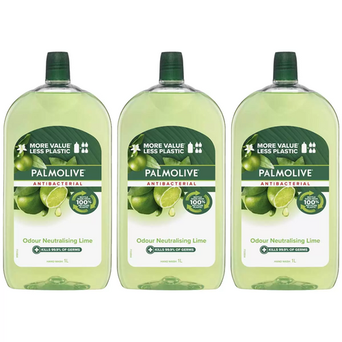 Palmolive Handwash Refill Lime 3 x 1L | Fairdinks