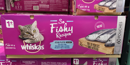 Whiskas Oh So...Fishy - Ocean Delights 60 x 85g | Fairdinks