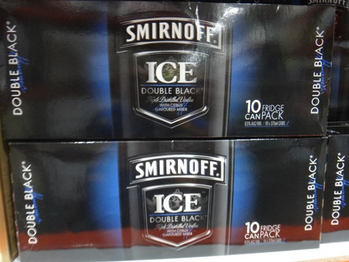 Smirnoff Ice Double Black 10 x 375ML Cans | Fairdinks