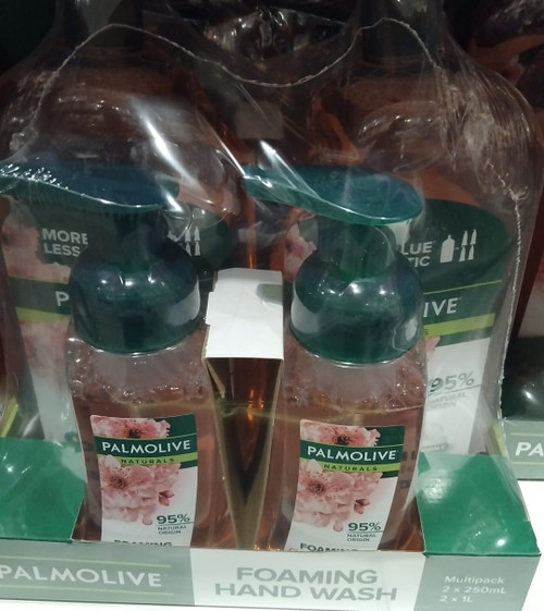 Palmolive Foam Hand Wash 2 x 250ml Pump With 2 x 1L Refill - Japanese Cherry Blossom | Fairdinks
