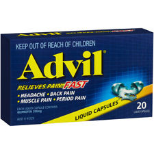 Advil Liquid Capsules 20 Count | Fairdinks