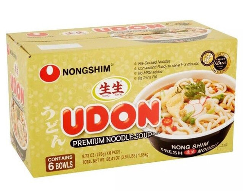 Nong Shim Udon Noodle Bowl 6 x 276G | Fairdinks