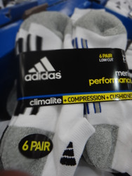 Adidas Men's Low Cut 6PK Sock Shoe Size: 6- 12 | Fairdinks