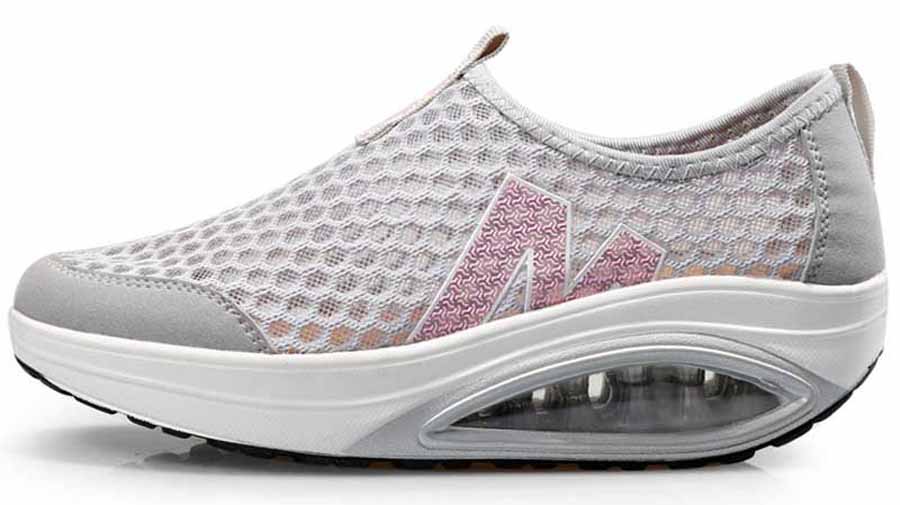 Rocker bottom shoes mod