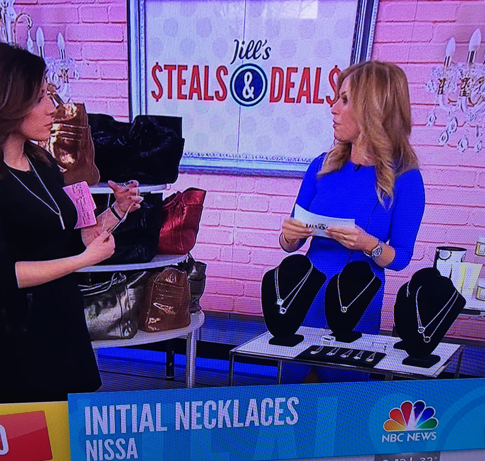 As Featured On Today Show Steals Deals Monogram Initial Necklaces