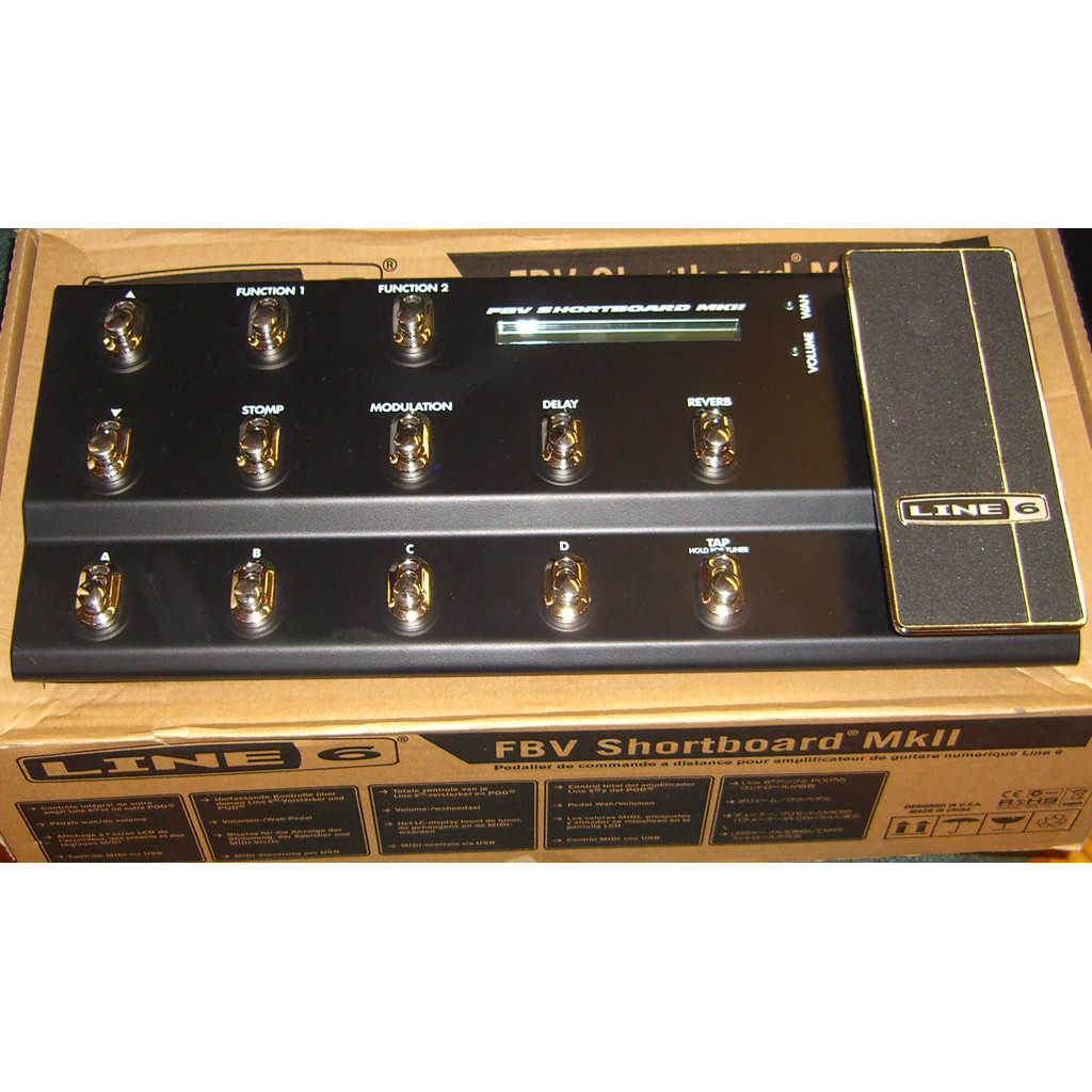 SOLD - LINE 6 FBV SHORTBOARD MKII - Boston Guitar