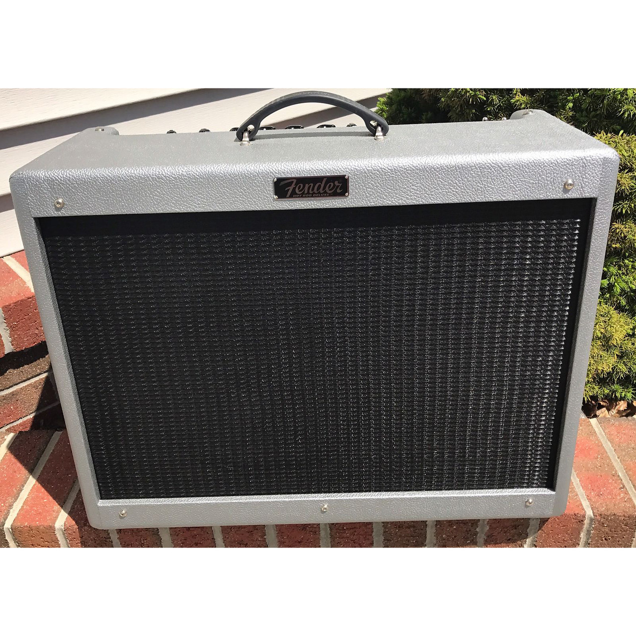 Sold Fender Hot Rod Deluxe Iii Limited Edition Silver Bullet Boston Guitar