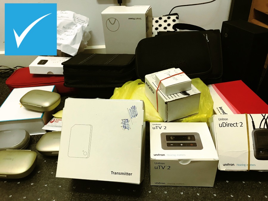 Hearing Aids Donated to Recycled Sound Discounted at HEARING SAVERS