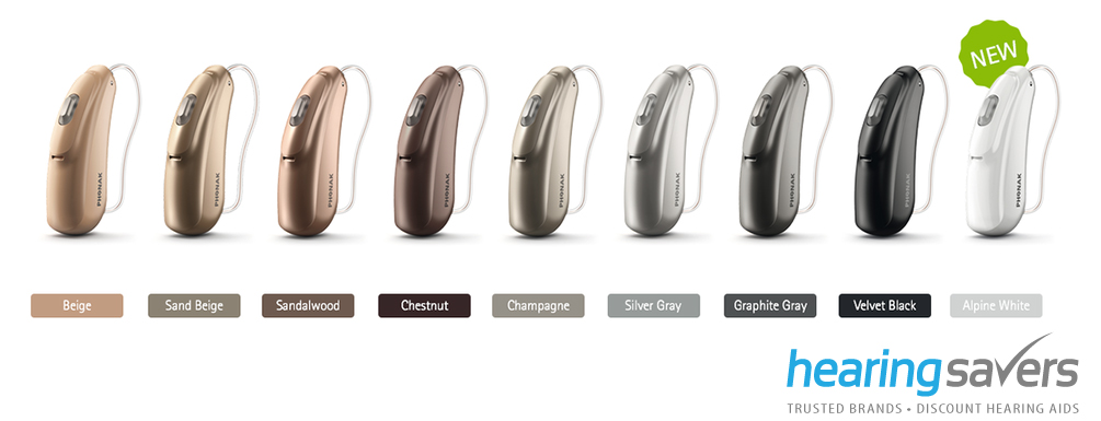 Phonak Belong Rechargeable colour options Phonak Belong Rechargeable colour options