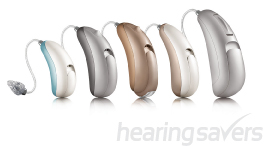 Unitron Moxi ALL 500 RIC hearing aid - Discounted at HEARING SAVERS