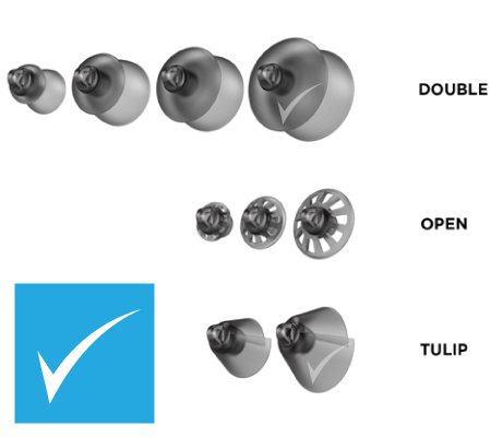 Widex Easywear Instant Domes - HEARING SAVERS