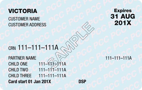 Pension Concession Card Pension Concession Card