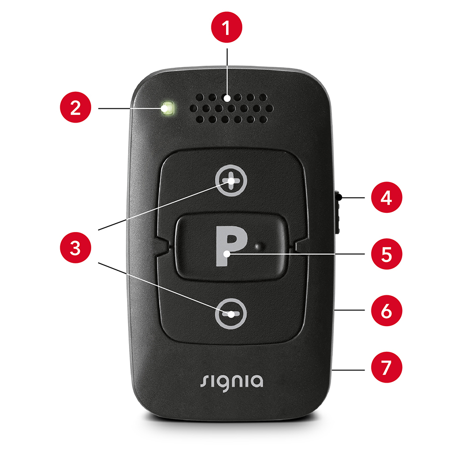 Siemens Signia miniPocket remote Wireless Control with Battery | eBay