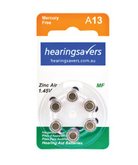 Hearing aid batteries 13