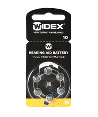 Widex Hearing Aid Batteries Size 10