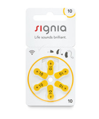 Signia Hearing Aid Batteries size 10 (s10)