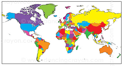 Map clipart