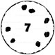 Chocolate chip cookie clipart with numbers