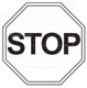 Free clipart: stop sign clipart