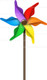 Pinwheel: rainbow pinwheel clipart