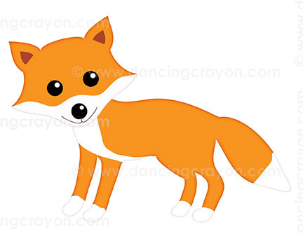 Orange clipart - things that are orange color