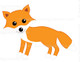 Orange clipart - fox
