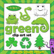 Green clipart - things that are green