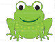 Green clipart - green frog