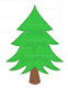 Green clipart - green tree