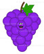 Purple clipart - purple grapes