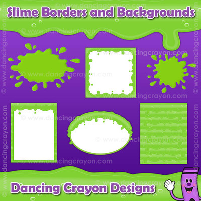 Borders: Slime Effect Borders, Frames, and Backgrounds