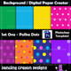 Digital paper polka-dots - Photoshop templates