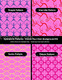 photoshop template - symmetrical pattern - digital paper template