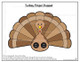 Turkey clipart and turkey finger puppet printable