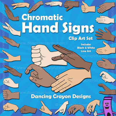 Curwen / Kodaly Chromatic Hand Signs