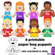 Kodaly Puppets: Singing sol-fa puppets
Create your own puppet choir with these fun and colorful paper bag puppets!
Kodaly / Curwen hand signs