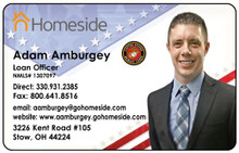 Laminated Color Business Cards -  Elite Mortgage1