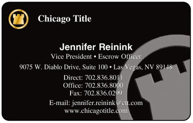 Title Industry. Chicago Title. Select this style and we'll customize it with your information.